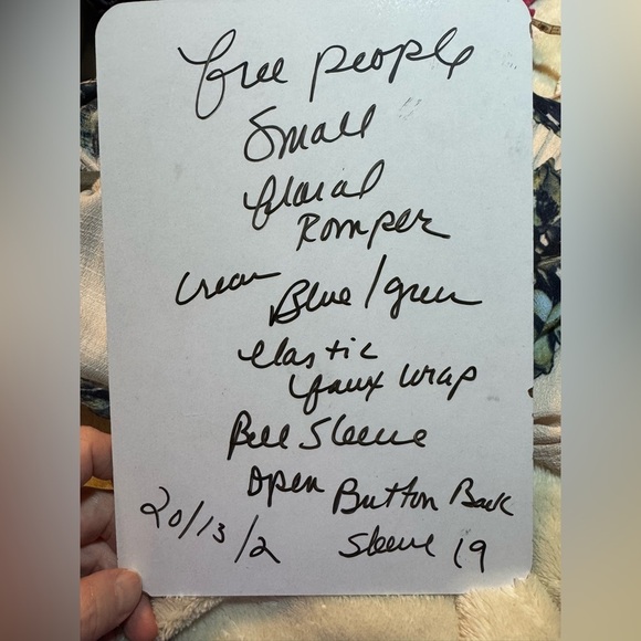 Free People All The Right Ruffles Romper S - Picture 8 of 8